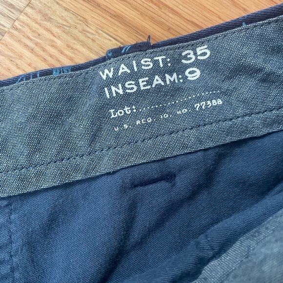 J.CREW SHORTS stretch -palm tree vacation size 35 inseam 9 - Picture 6 of 8